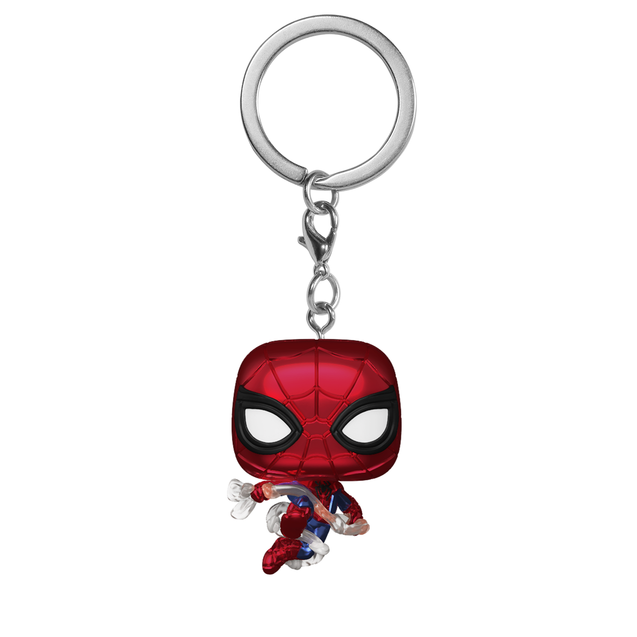 Funko Pop! Keychain Spider-Man (Brand New Day) (Metallic)